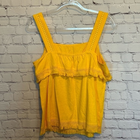 J Crew Ruffle Tank Top size Small - Picture 5 of 10